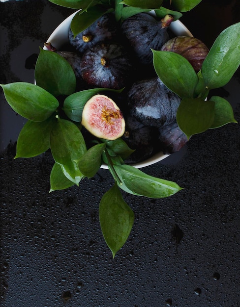 Photo high angle view of fruits growing on plant