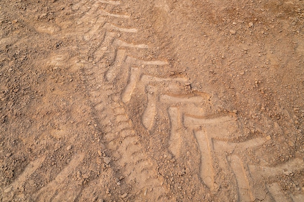 High angle view of sand dunes