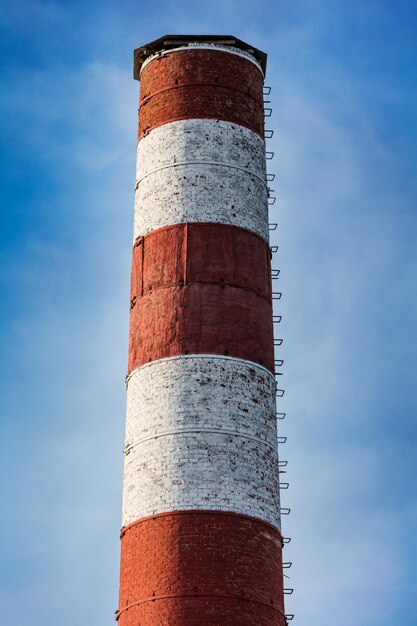 High brick chimney