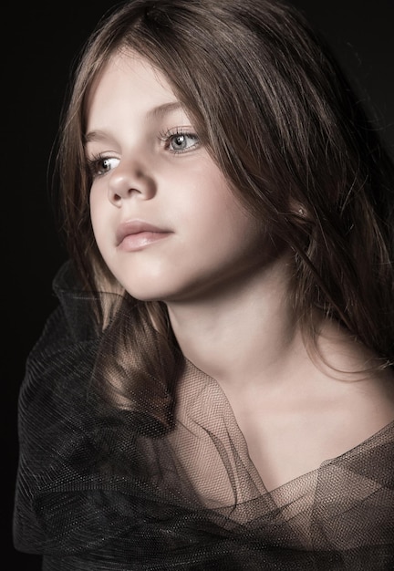 High Fashion Portrait of a young model