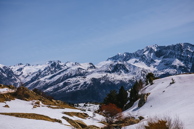 High mountain landscape