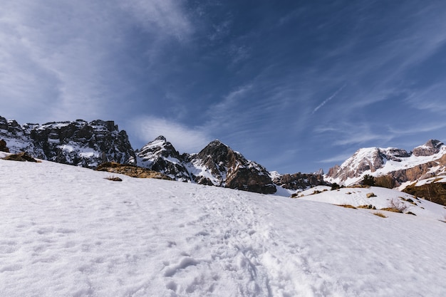 High mountain landscape