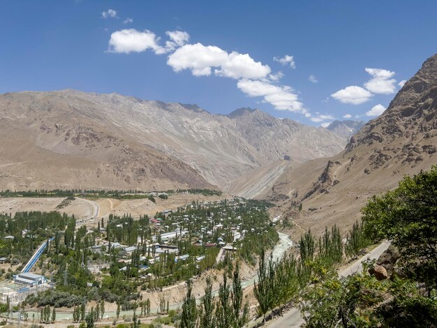 The high mountains of Khorog