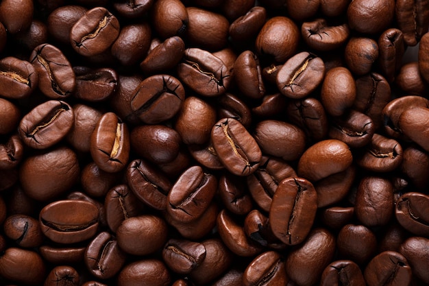 High quality freshly roasted arabica coffee beans