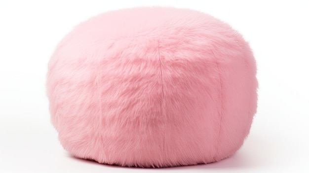 High Quality And High Resolution Pouf On White Background