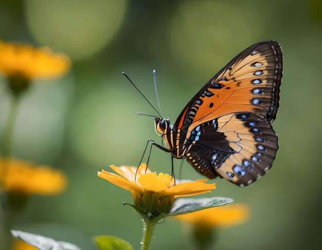 High quality photography of a Butterfly detailed bokeh