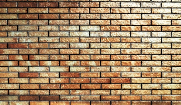 High quality tiled brick wall texture