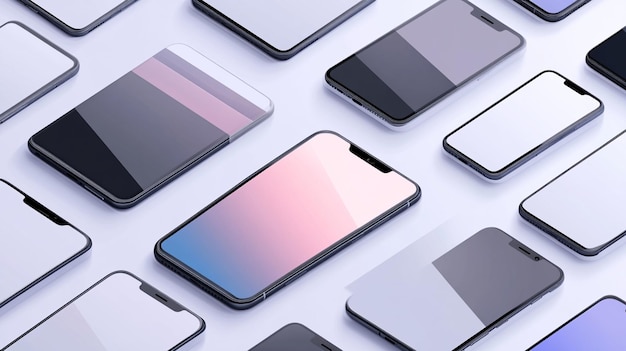 High Quality Vector Smartphone Mockup