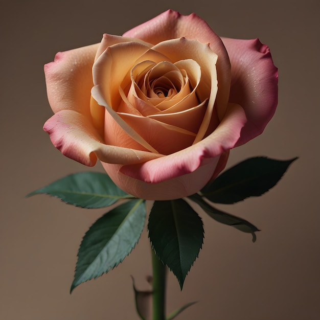 High Resolution abrupt rose Image