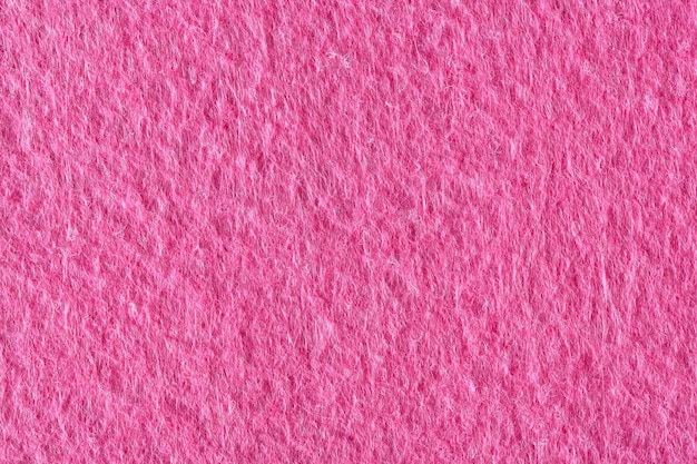 High resolution close up of bright pink felt. High resolution photo.