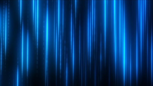 High speed flowing light background