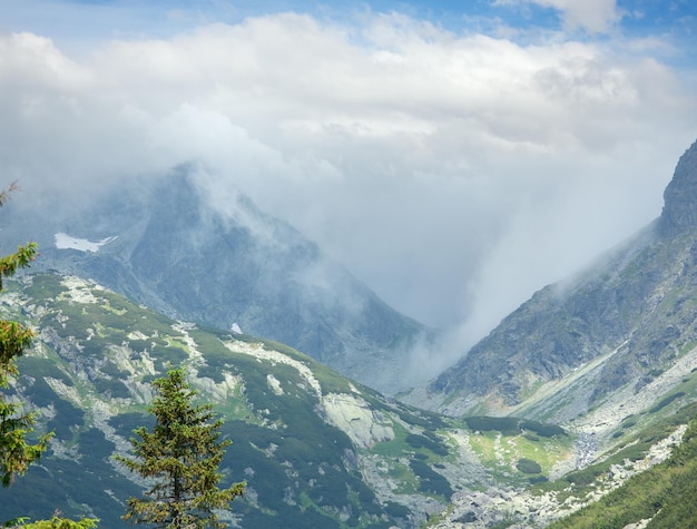 High Tatras Slovakia summer view