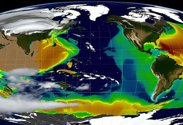 Photo highlights of earths atmosphere powerful storm formation