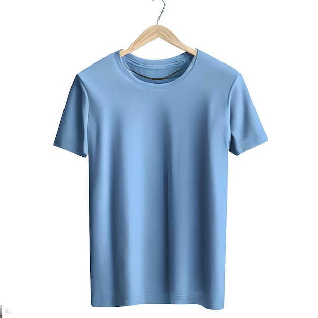 HighQuality Blank Blue TShirt Mockup Template Free Download