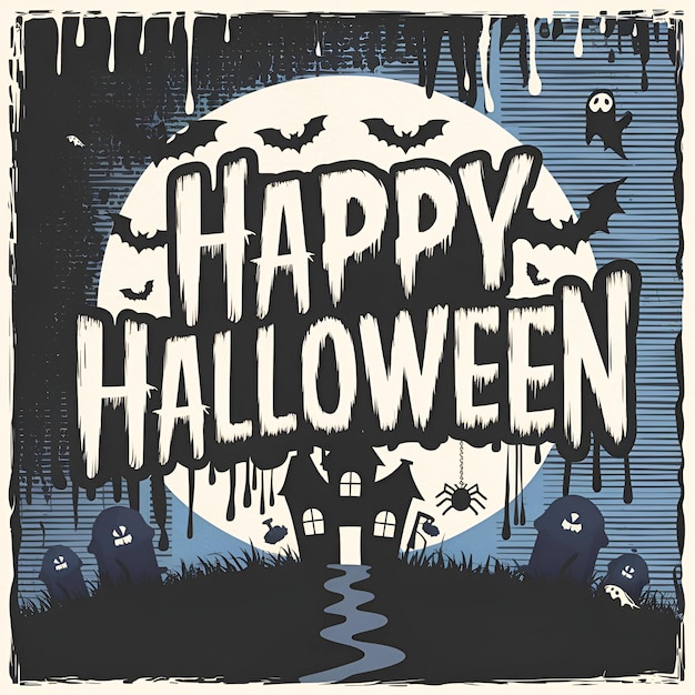 Photo highquality halloween tshirt design ai generated