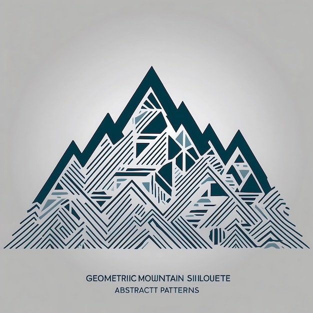 Photo highquality mountain silhouette images for elegant graphics