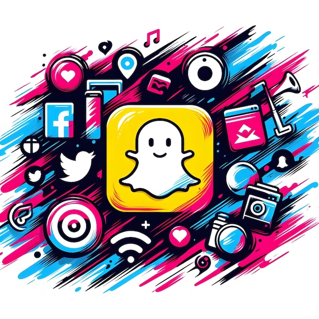 HighQuality Snapchat Social Media Icon Download RoyaltyFree Vector PNG