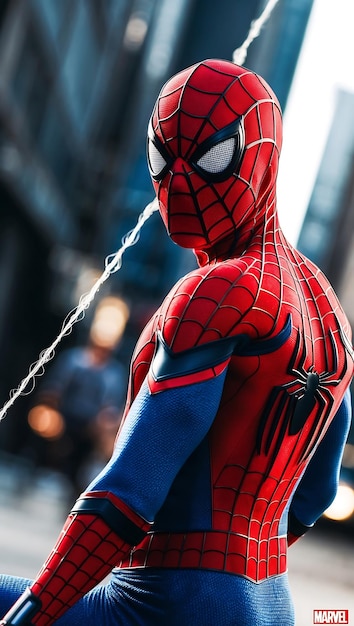 Photo highquality spider man themed wallpaper