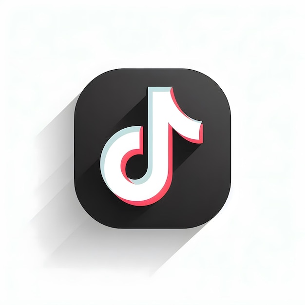 Photo highquality tiktok social media icon download tiktok logo for digital marketing branding