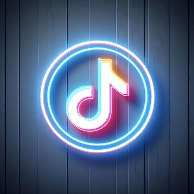 Photo highquality tiktok social media icon download tiktok logo for digital marketing branding