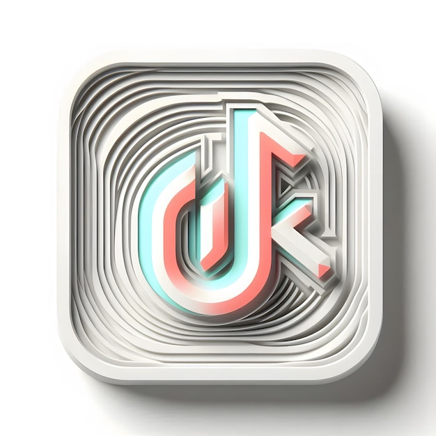 Photo highquality tiktok social media icon download tiktok logo for digital marketing branding