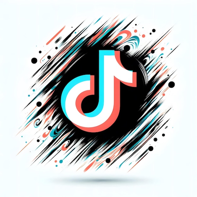 Photo highquality tiktok social media icon download tiktok logo for digital marketing branding