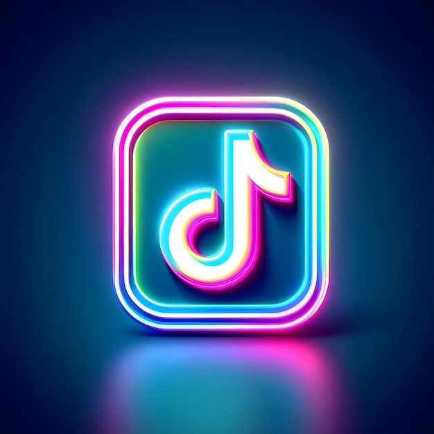 Photo highquality tiktok social media icon download tiktok logo for digital marketing branding