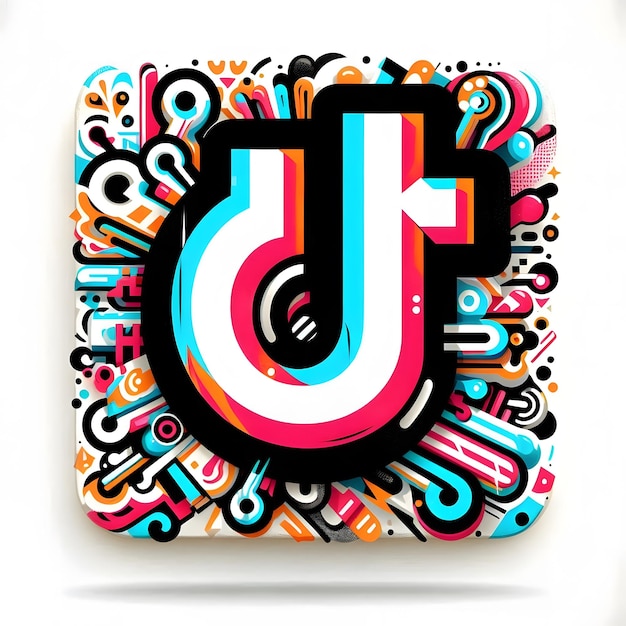 Photo highquality tiktok social media icon download tiktok logo for digital marketing branding