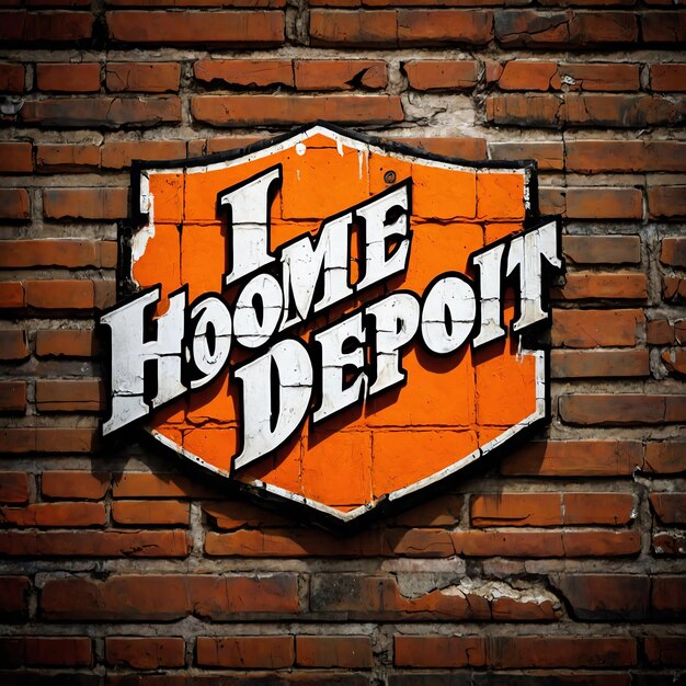 Photo highresolution home depot logo for professional use