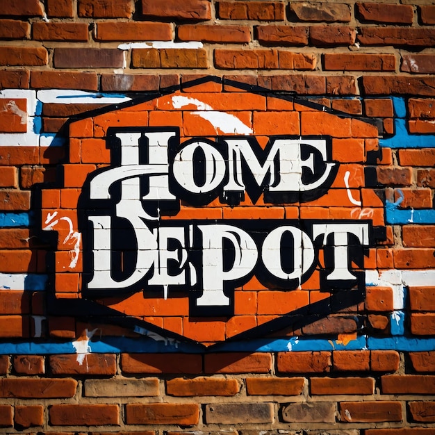 Photo highresolution home depot logo for professional use