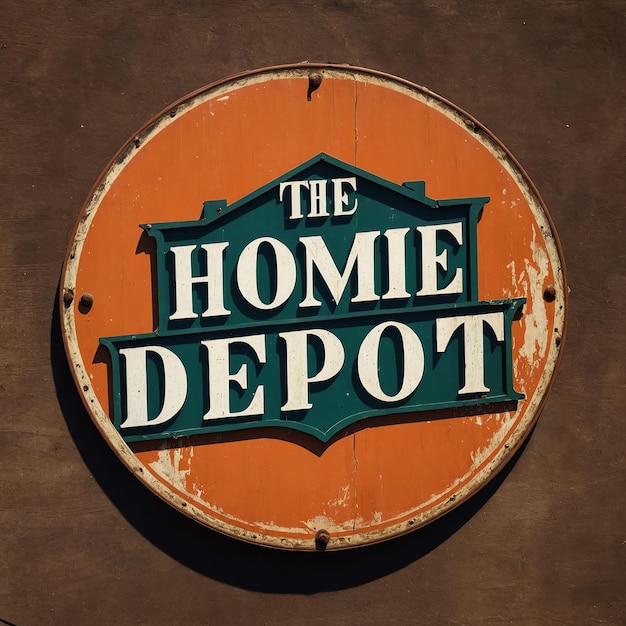 Photo highresolution home depot logo for professional use