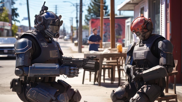 HighStakes Mediation Robotic Negotiators Defusing Hostage Crisis