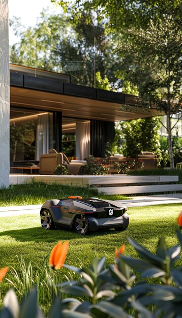 HighTech Robotic Lawn Mowers Navigating Modern Backyard Efficiency and Precision in Garden Maintenance