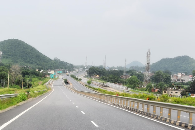 Highway of Jharkhand in India Road