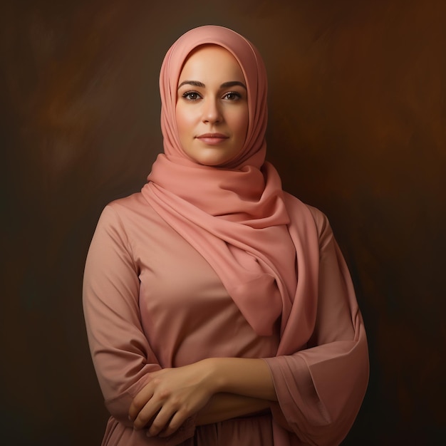 Hijab Woman Business Executive