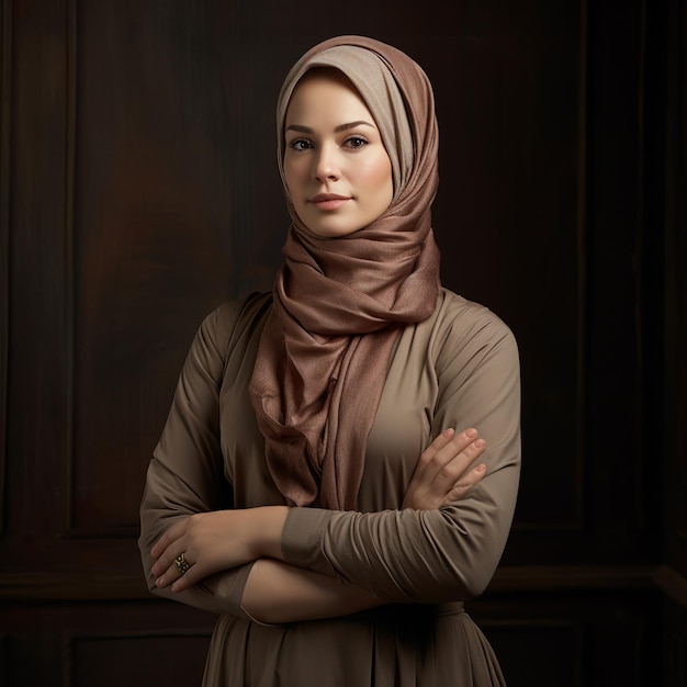 Hijab Woman Business Executive