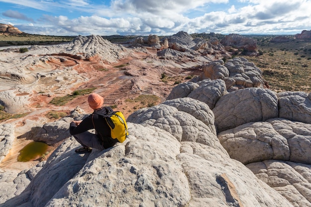 Hike in the Utah mountains