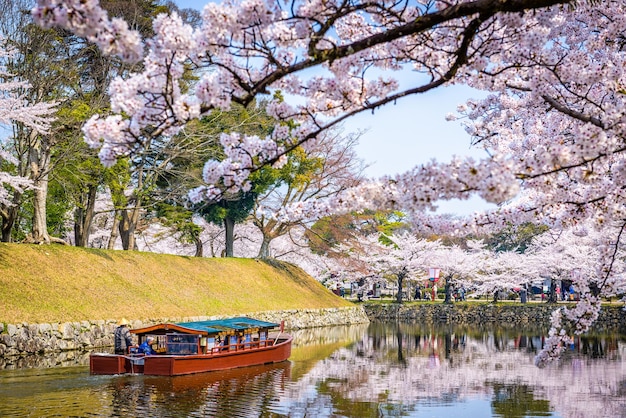 Hikone Japan at Hikone Castle Moat