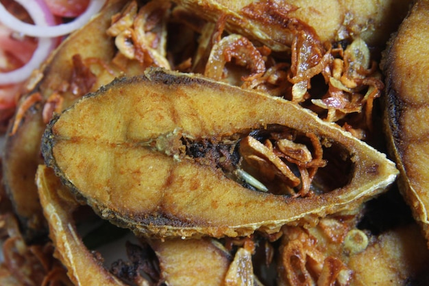 Hilsa fish fry