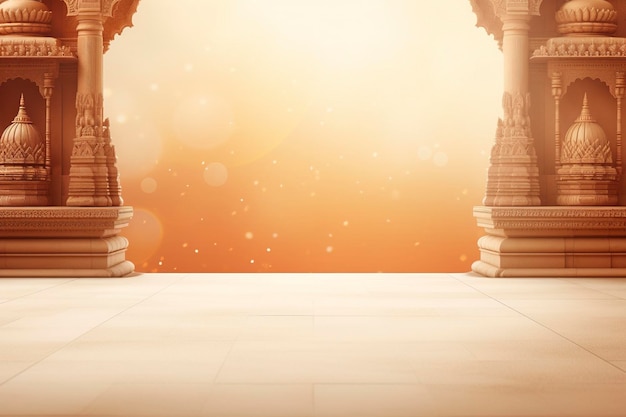 Hindu Background and copy space