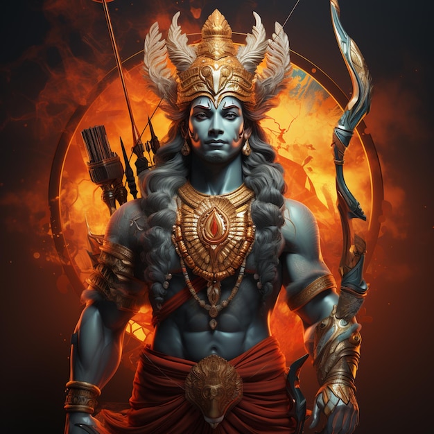 Hindu god Sri Rama