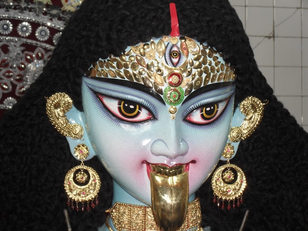 Hindu religion devi maa kali