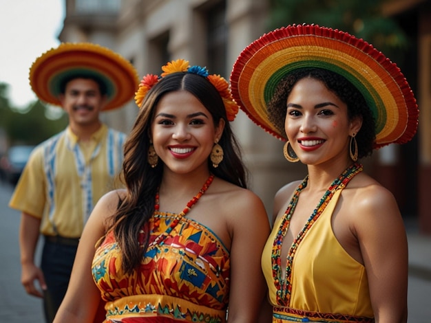 Hispanic Heritage Month celebrating culture Image Ai Generate