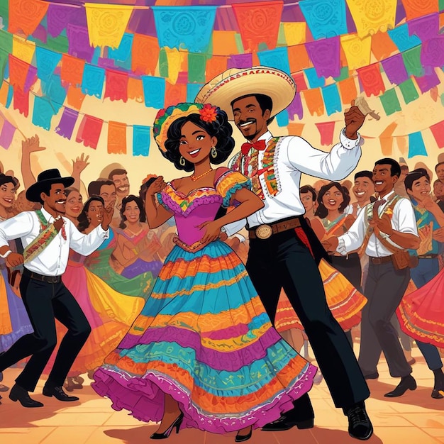 Hispanic Heritage Month celebrating culture Mexican traditional culture icon