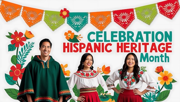 Photo hispanic heritage month celebrating culture