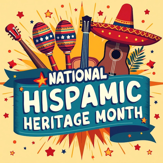 Hispanic Heritage Month Graphics Celebrating Culture and Diversity