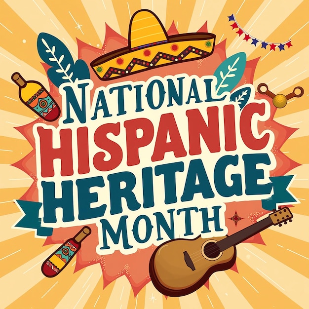 Hispanic Heritage Month Graphics Celebrating Culture and Diversity