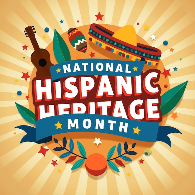 Hispanic Heritage Month Graphics Celebrating Culture and Diversity