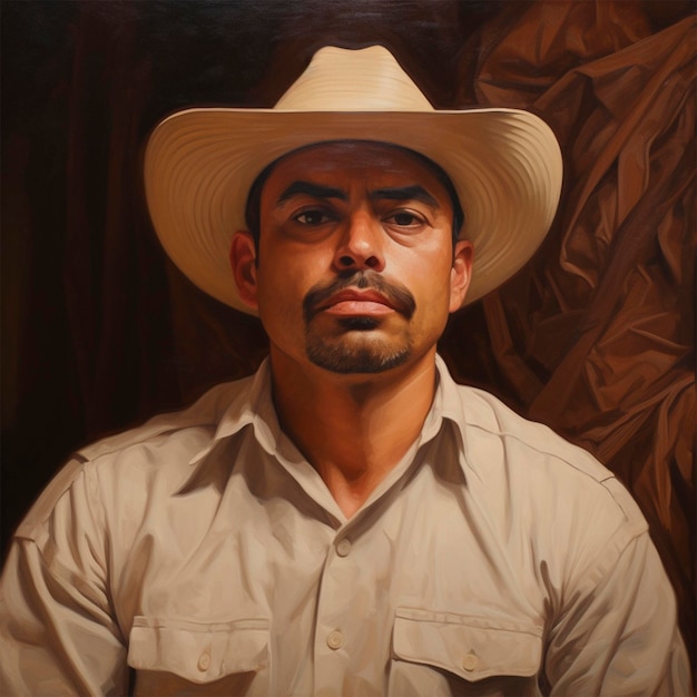 Hispanic man portrait photo