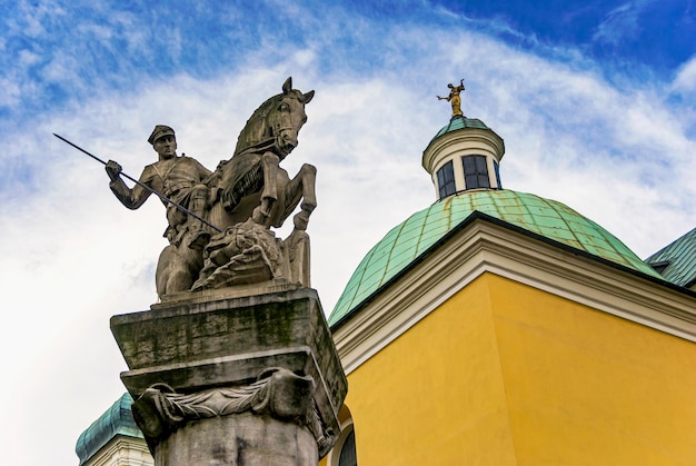 Historic Antoni Padewskil church in Poznan